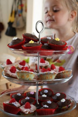 Šokoladiniai keksiukai (cupcakes)