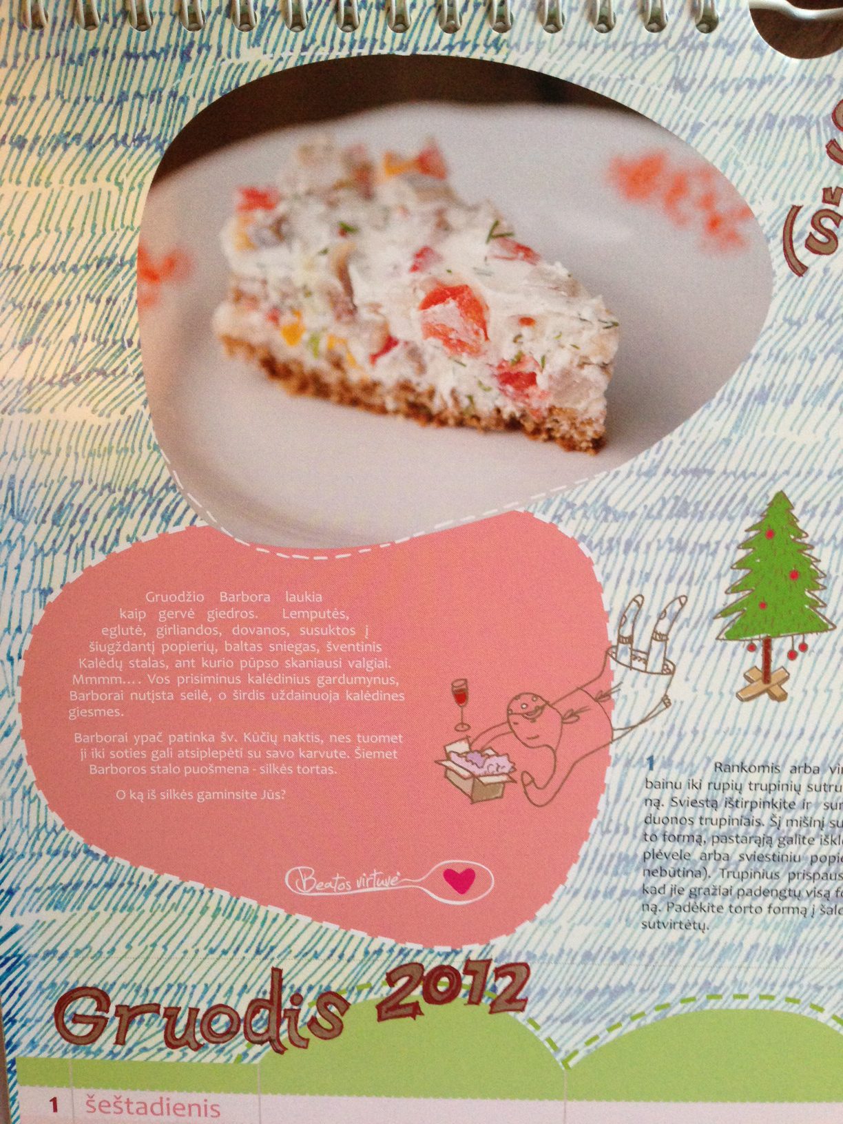 Silkės tortas