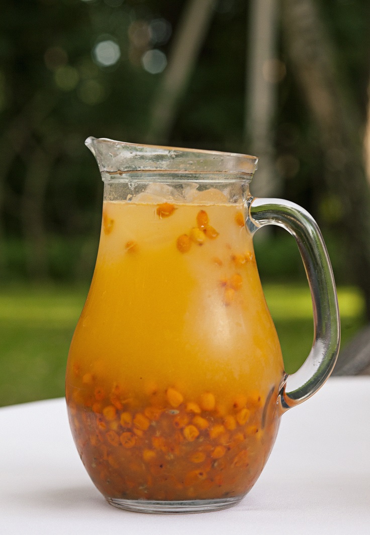 Šaltalankių ir medaus limonadas