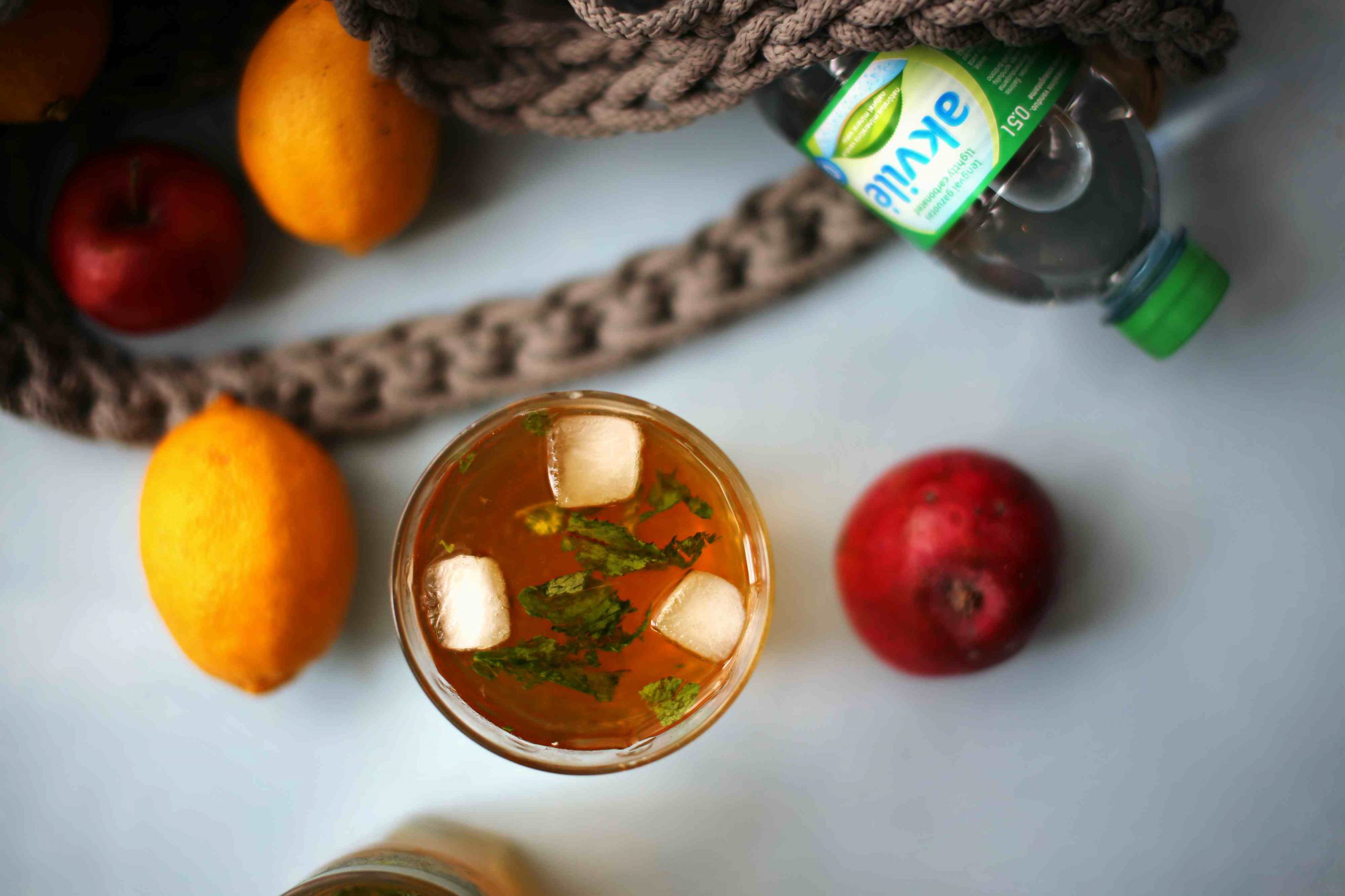 Obuolinis mėtinis limonadas