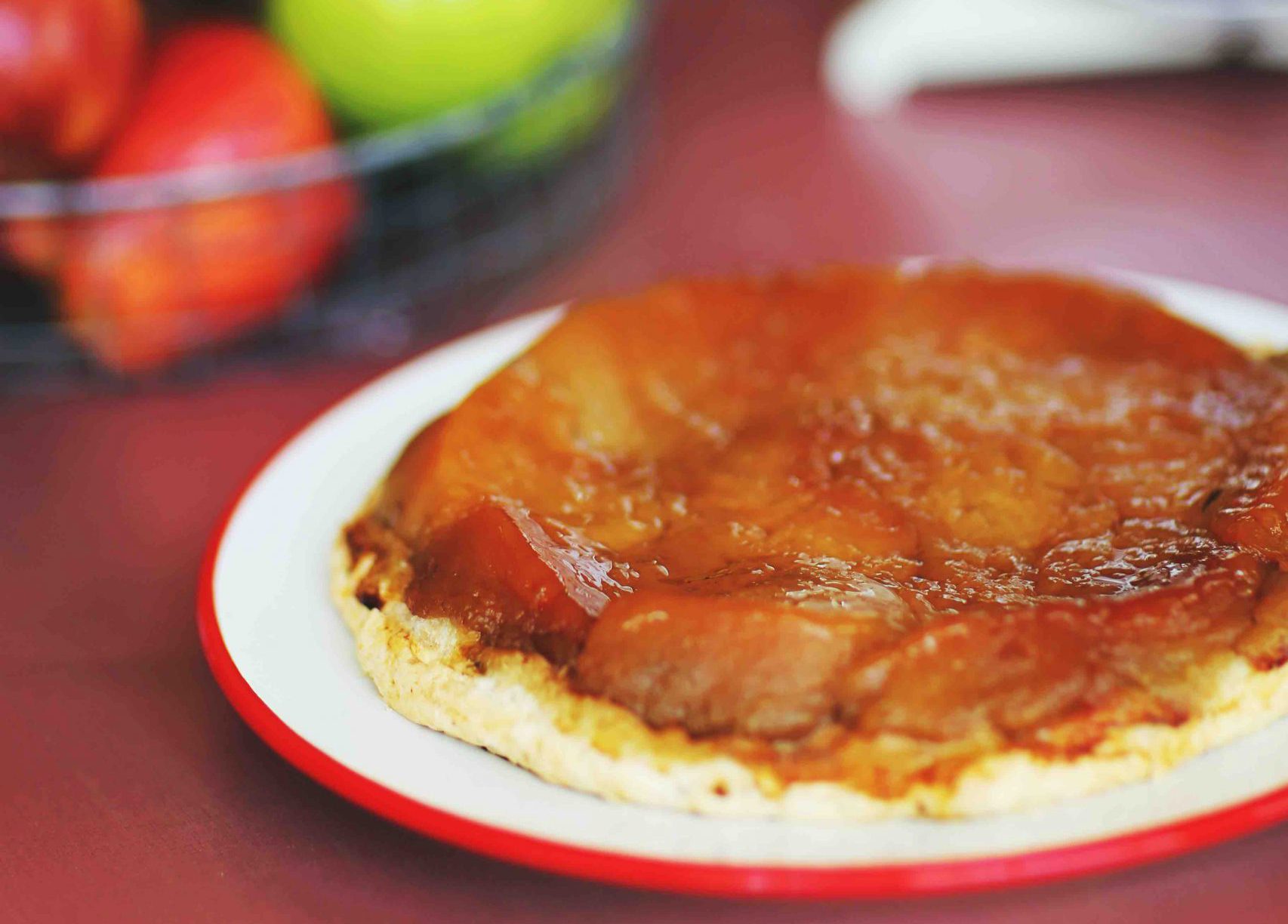 Prancūziškas obuolių tartas