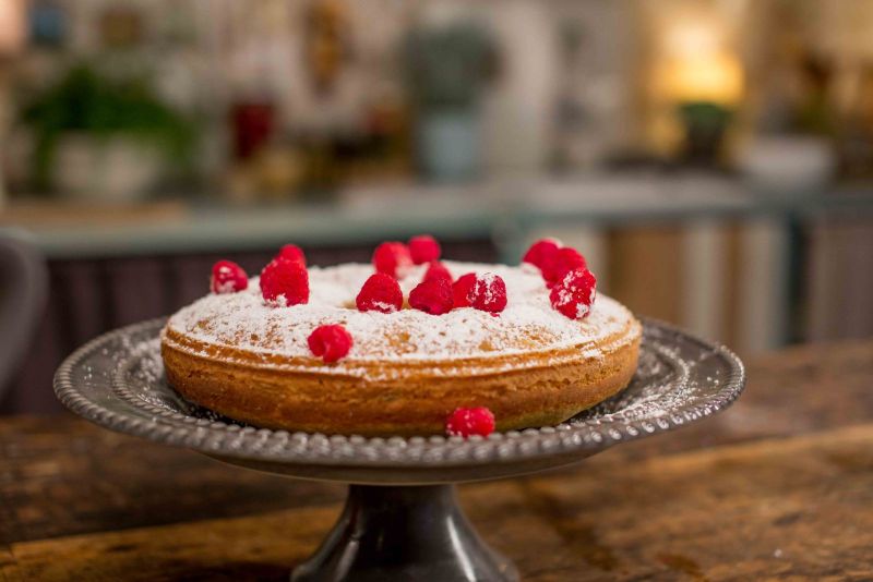 Rikotos pusryčių pyragas arba „Torta del nonno“