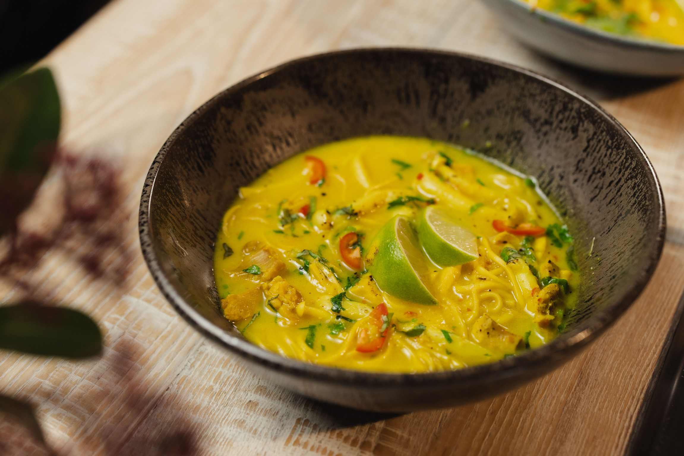 Malaizietiška sriuba „Laksa”