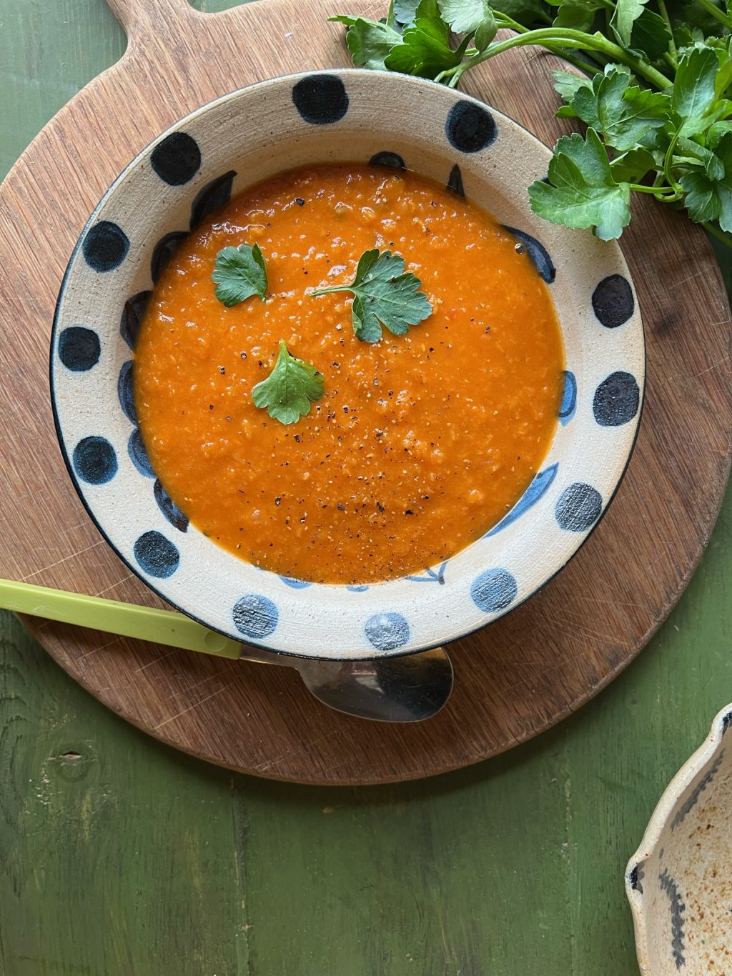 Lęšių ir pomidorų sriuba